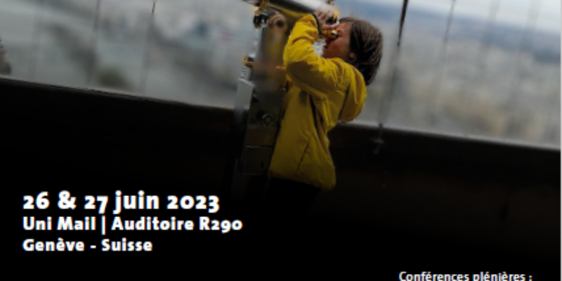 Colloque international Piaget-RIPSYDEVE 2023