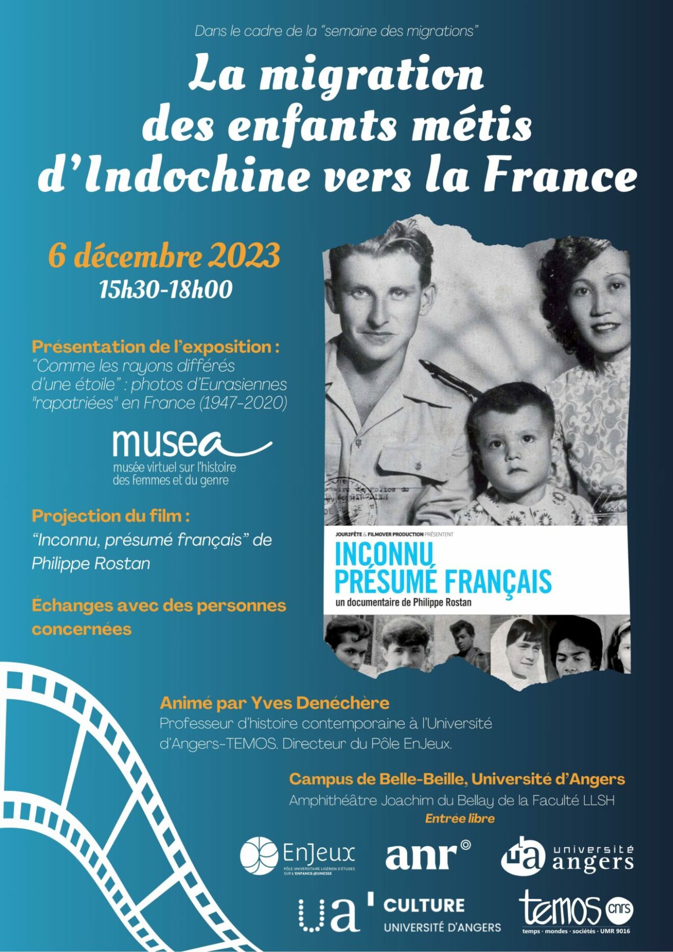 La migration des enfants métis d'Indochine vers la France (6.12.23)