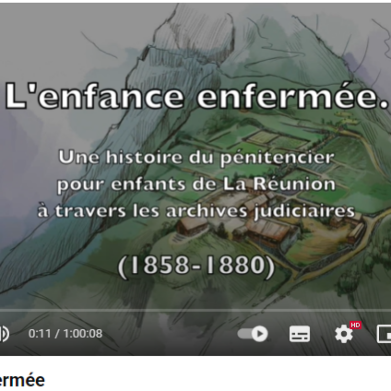 Replay de la conférence « l’Enfance enfermée »