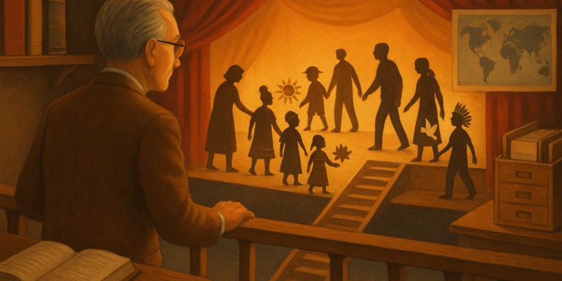 L’historien de l’adoption internationale, du balcon à la scène